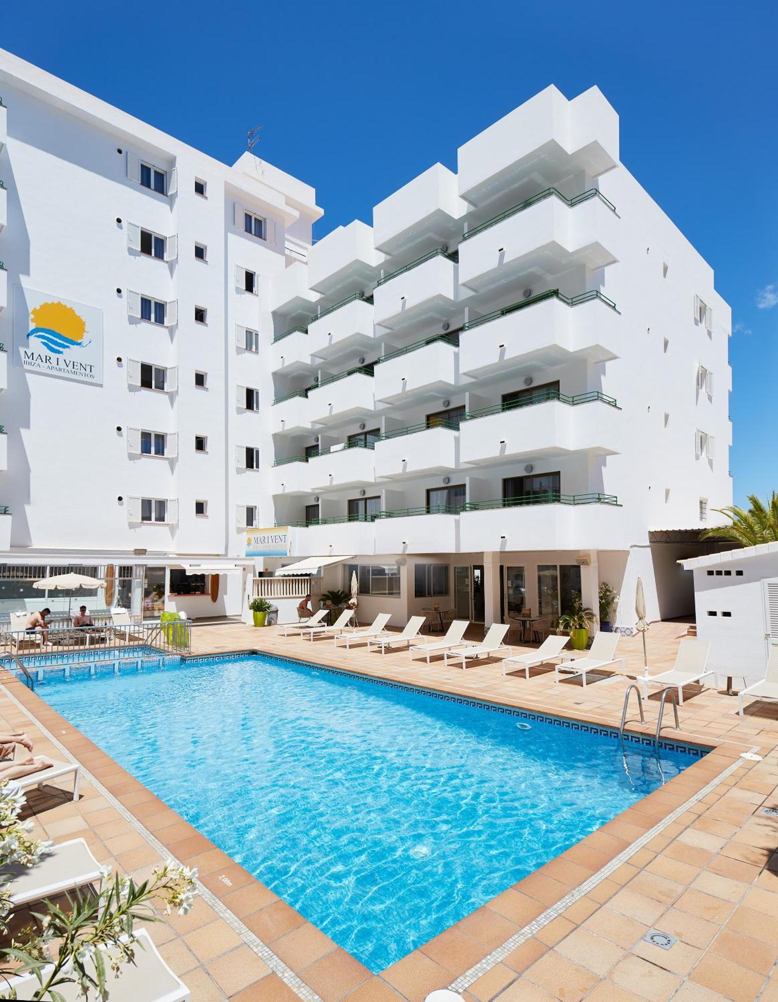 Apartamentos Mar I Vent (Adults Only) Sant Antoni de Portmany Exterior foto