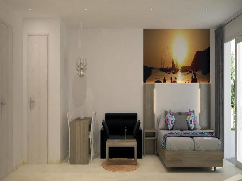 Apartamentos Mar I Vent (Adults Only) Sant Antoni de Portmany Exterior foto